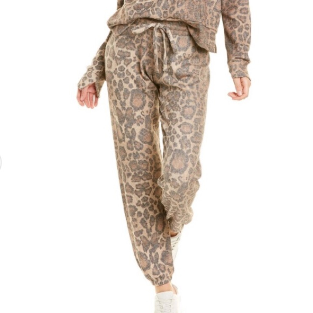 NWT LNA Brushed Rib Knit Jogger Pants